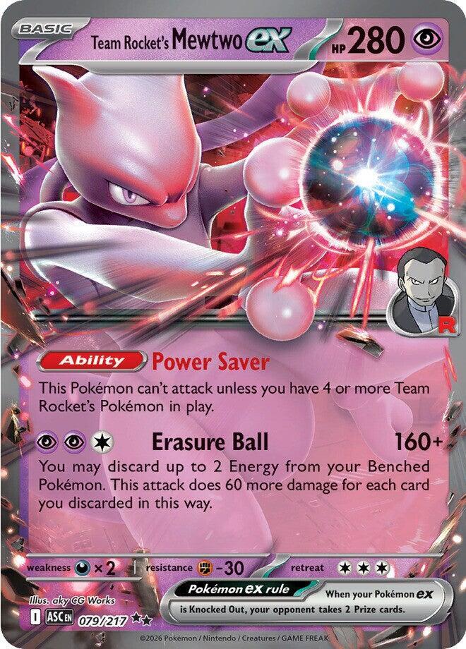 Team Rocket's Mewtwo ex #79 - Ascended Heroes