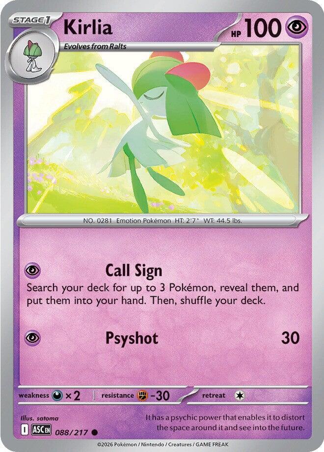 Kirlia #88 - Ascended Heroes