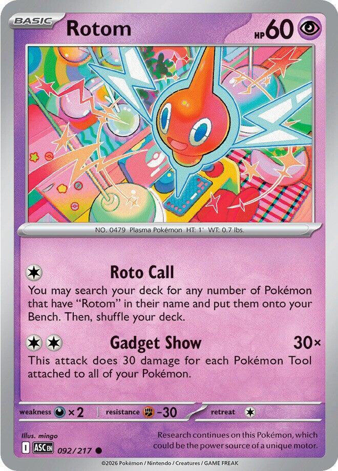 Rotom #92 - Ascended Heroes