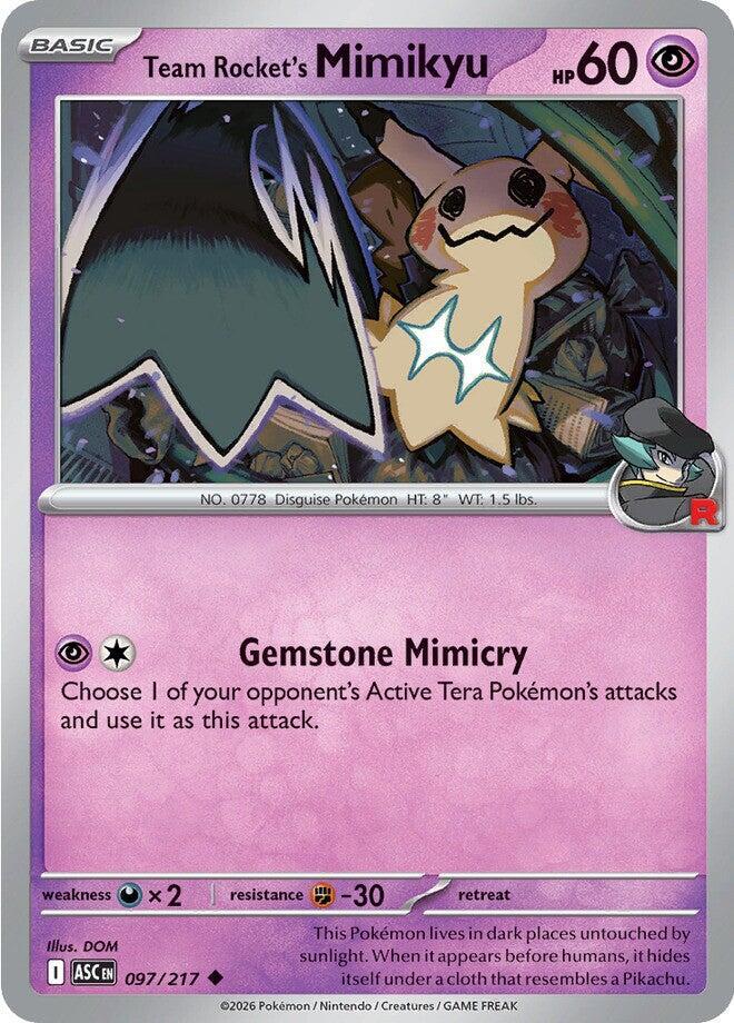 Team Rocket's Mimikyu #97 - Ascended Heroes