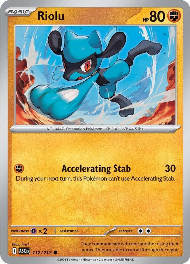 Riolu #112 - Ascended Heroes