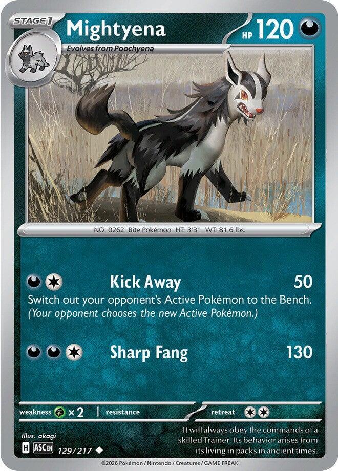 Mightyena #129 - Ascended Heroes