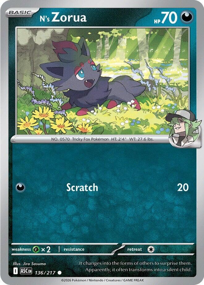 N's Zorua #136 - Ascended Heroes
