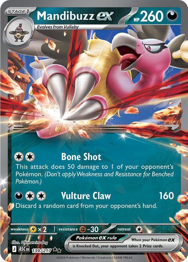 Mandibuzz ex #139 - Ascended Heroes
