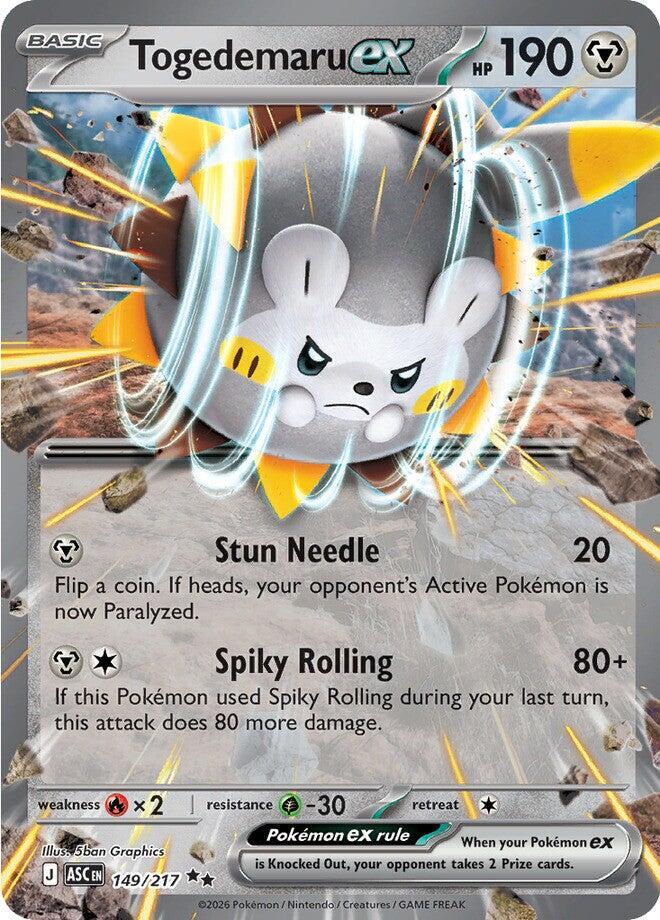 Togedemaru ex #149 - Ascended Heroes
