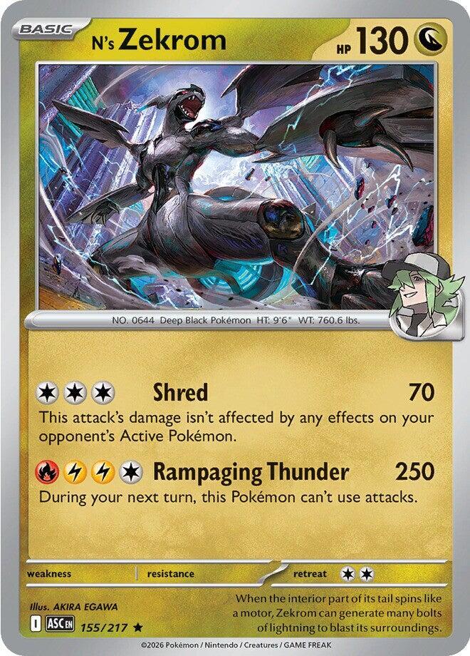 N's Zekrom #155 - Ascended Heroes