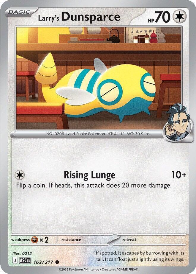 Larry's Dunsparce #163 - Ascended Heroes