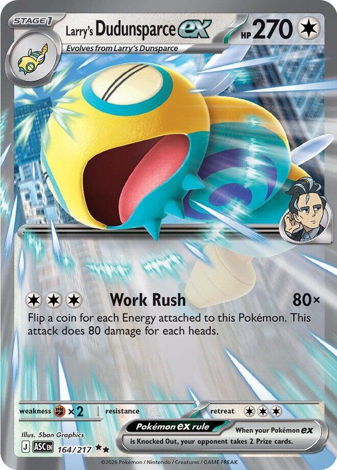 Larry's Dudunsparce ex #164 - Ascended Heroes