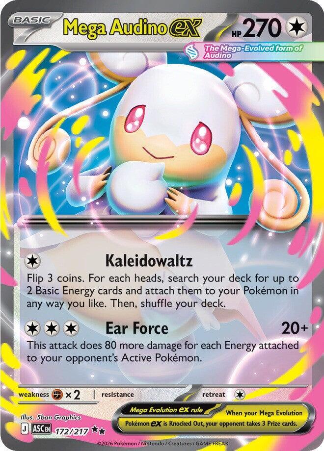 Mega Audino ex #172 - Ascended Heroes