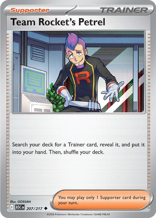 Team Rocket's Petrel #207 - Ascended Heroes