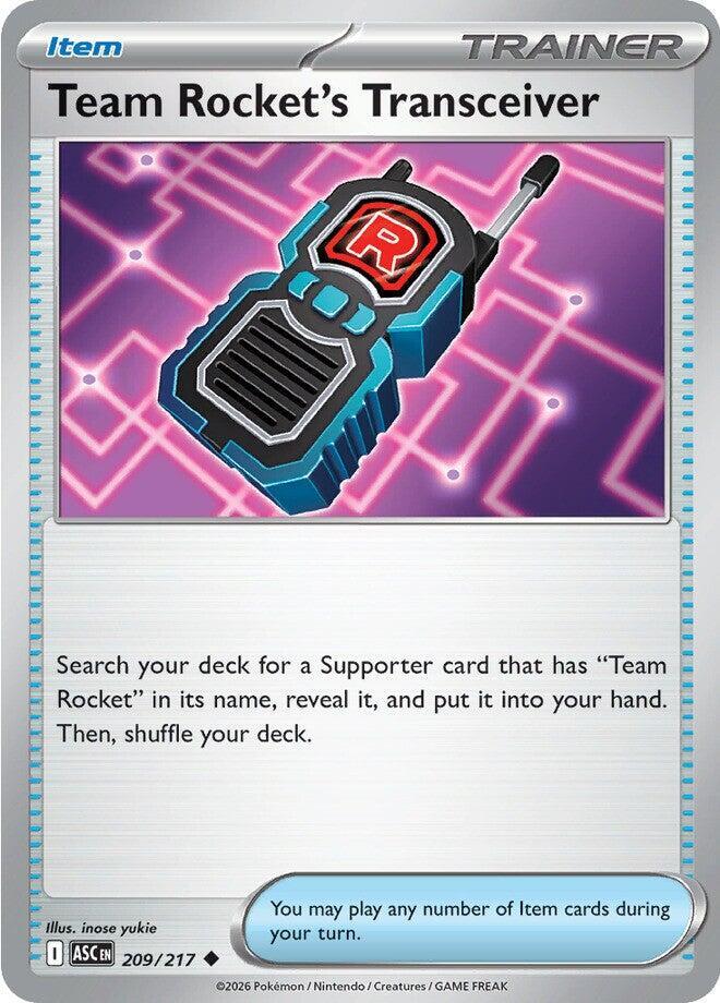 Team Rocket's Transceiver #209 - Ascended Heroes
