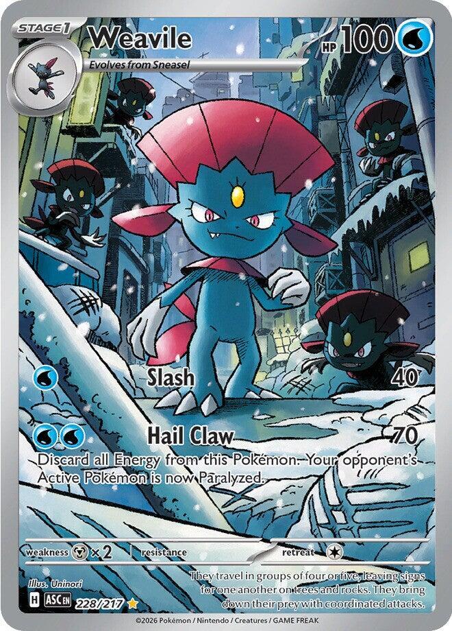 Weavile #228 - Ascended Heroes