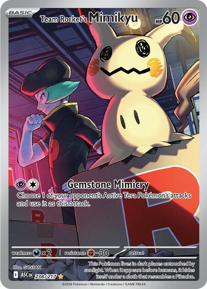 Team Rocket's Mimikyu #238 - Ascended Heroes