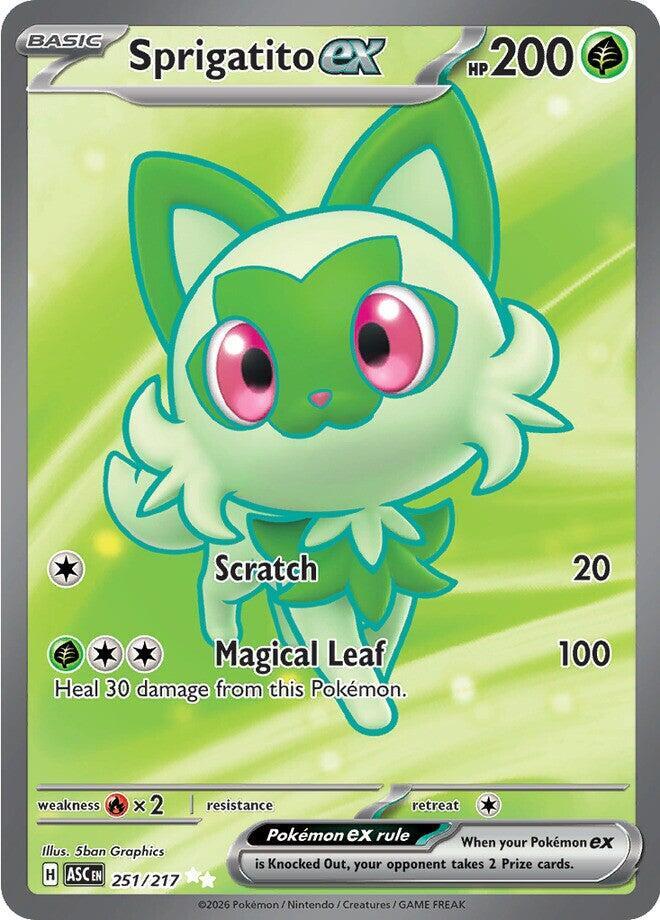 Sprigatito ex #251 - Ascended Heroes