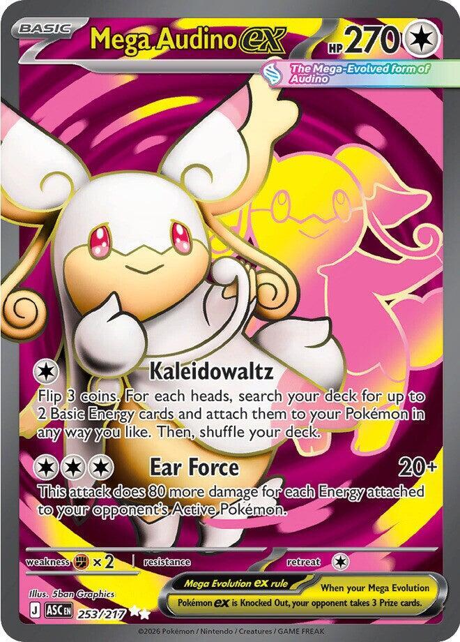 Mega Audino ex #253 - Ascended Heroes