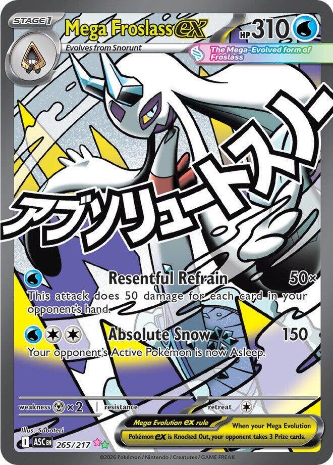Mega Froslass ex #265 - Ascended Heroes