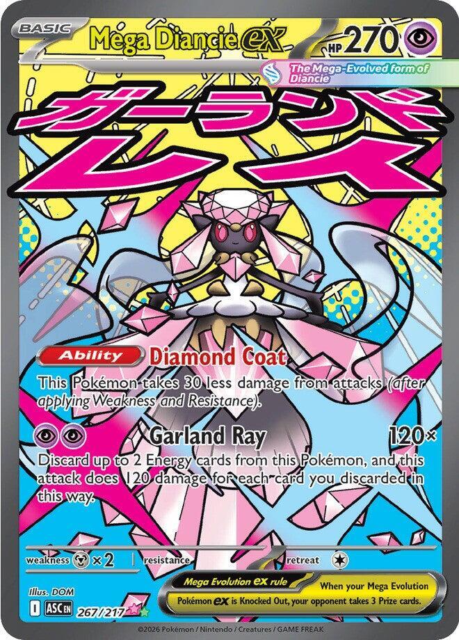 Mega Diancie ex #267 - Ascended Heroes