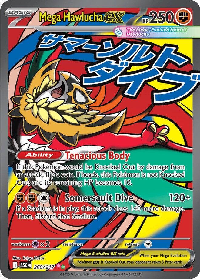 Mega Hawlucha ex #268 - Ascended Heroes