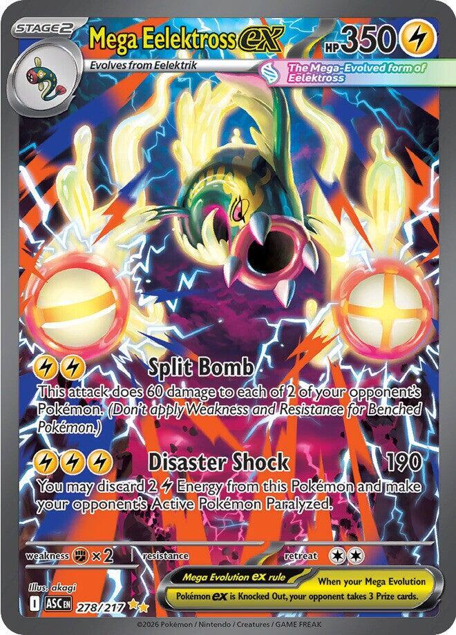 Mega Eelektross ex #278 - Ascended Heroes