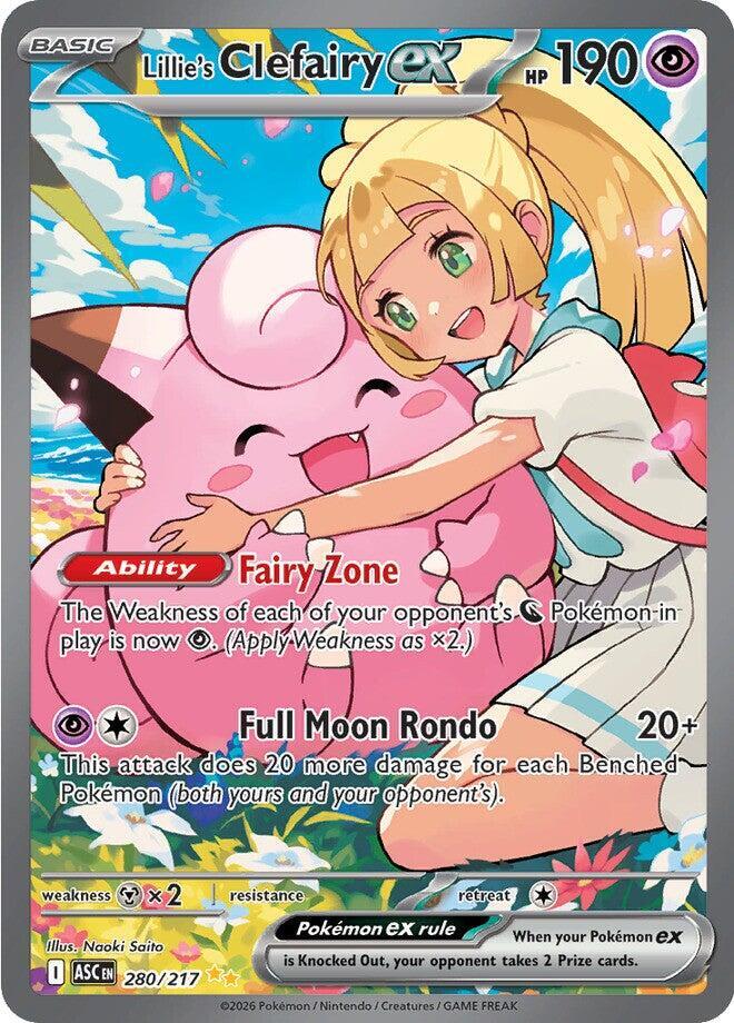 Lillie's Clefairy ex #280 - Ascended Heroes