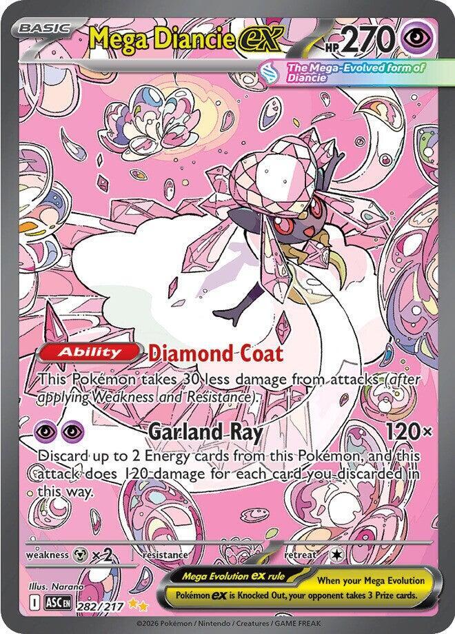 Mega Diancie ex #282 - Ascended Heroes