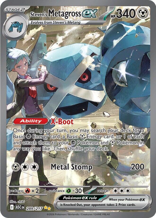 Steven's Metagross ex #289 - Ascended Heroes