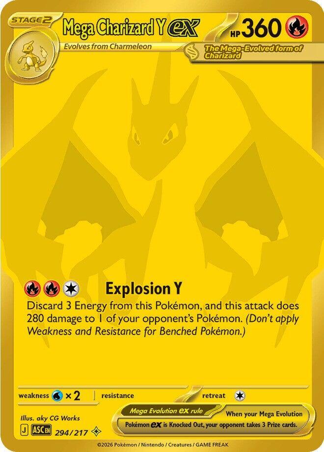 Mega Charizard Y ex #294 - Ascended Heroes