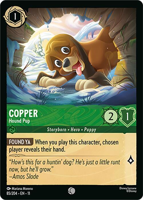 Copper - Hound Pup #85 - Winterspell