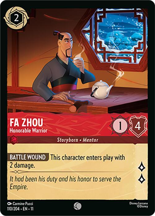 Fa Zhou - Honorable Warrior #110 - Winterspell