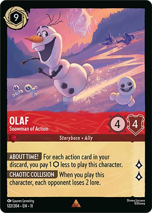 Olaf - Snowman of Action #122 - Winterspell