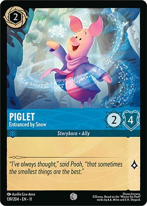Piglet - Entranced by Snow #139 - Winterspell