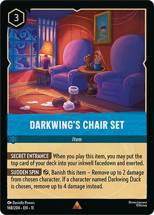 Darkwing's Chair Set #168 - Winterspell