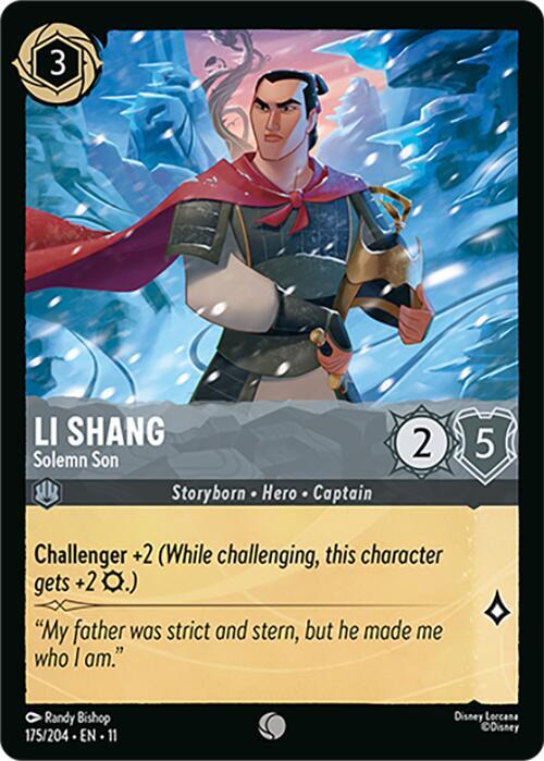 Li Shang - Solemn Son #175 - Winterspell