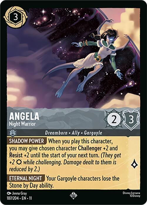 Angela - Night Warrior #187 - Winterspell