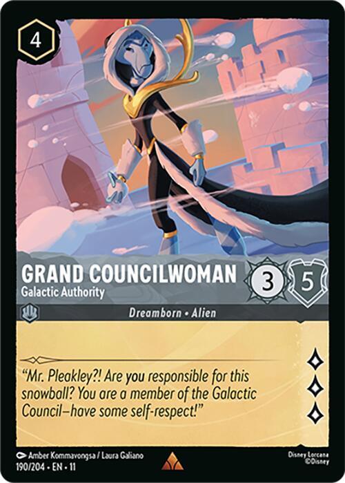 Grand Councilwoman - Galactic Authority #190 - Winterspell