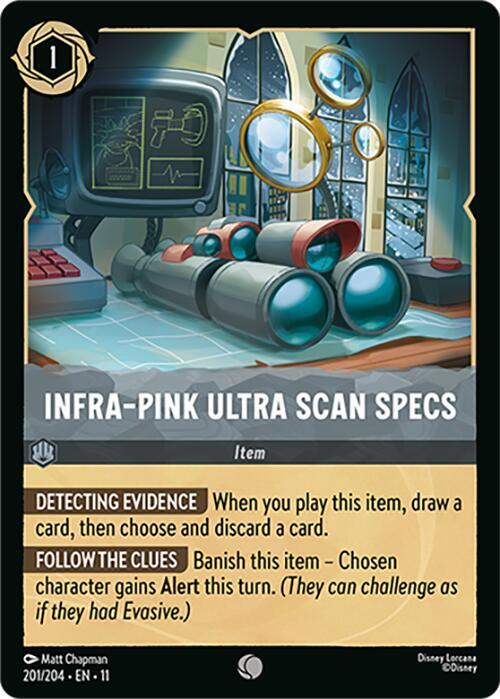 Infra-Pink Ultra Scan Specs #201 - Winterspell