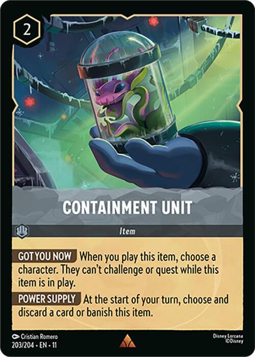 Containment Unit #203 - Winterspell