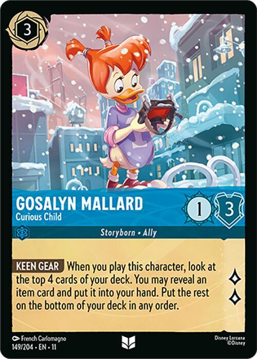Gosalyn Mallard - Curious Child #149 - Winterspell