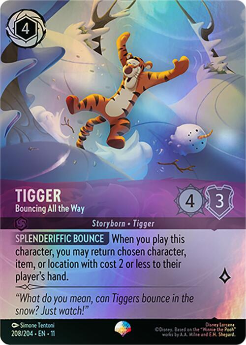 Tigger - Bouncing All the Way #208 - Winterspell