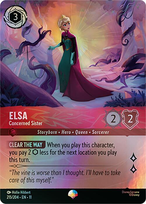 Elsa - Concerned Sister #215 - Winterspell