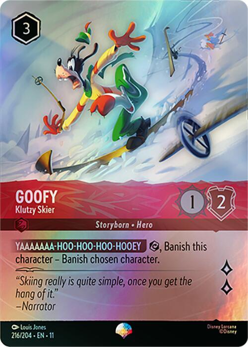 Goofy - Klutzy Skier #216 - Winterspell