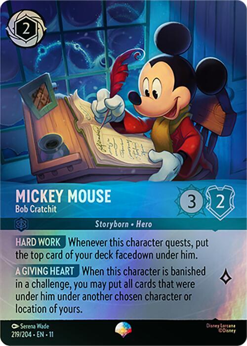 Mickey Mouse - Bob Cratchit #219 - Winterspell