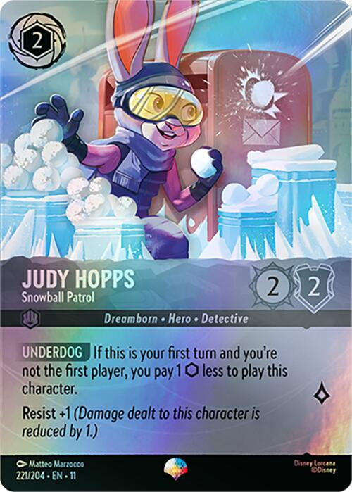 Judy Hopps - Snowball Patrol #221 - Winterspell