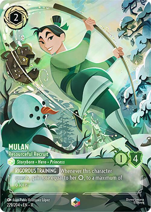 Mulan - Resourceful Recruit #229 - Winterspell