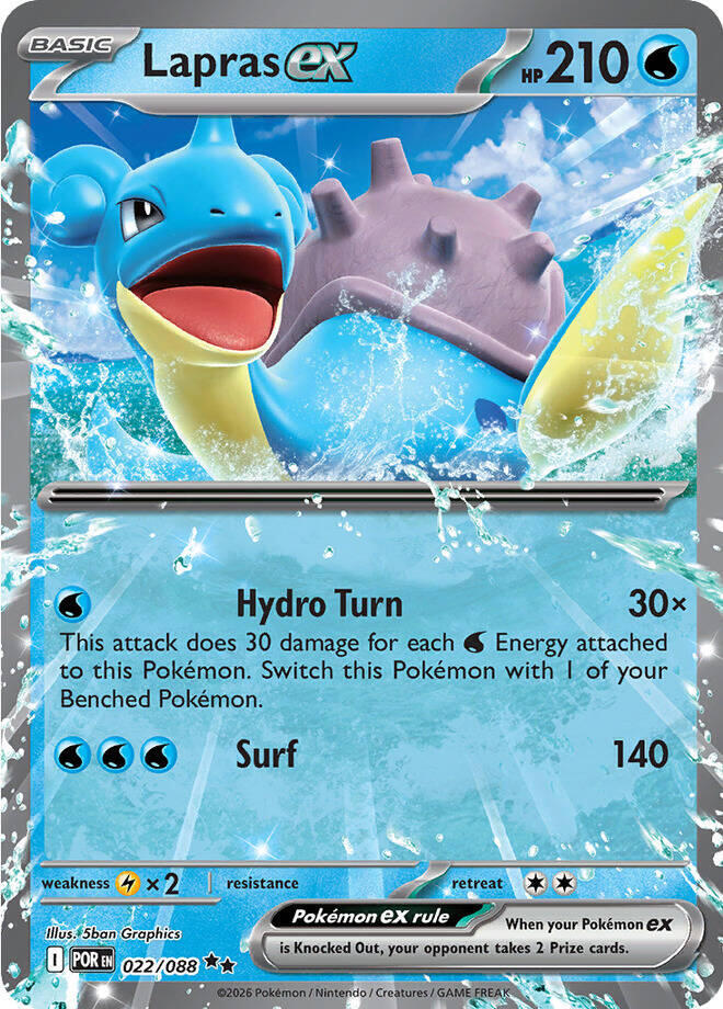 Lapras ex #22 - Perfect Order
