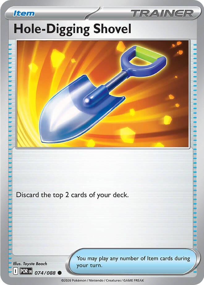 Hole-Digging Shovel #74 - Perfect Order