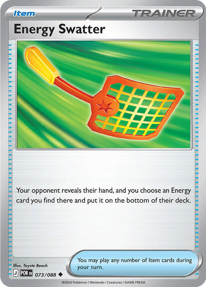 Energy Swatter #73 - Perfect Order