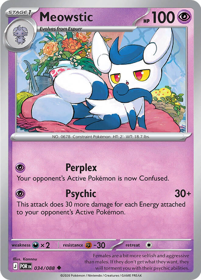 Meowstic #34 - Perfect Order