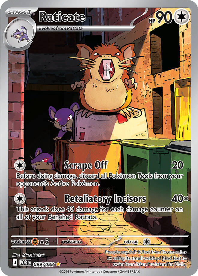Raticate #99 - Perfect Order