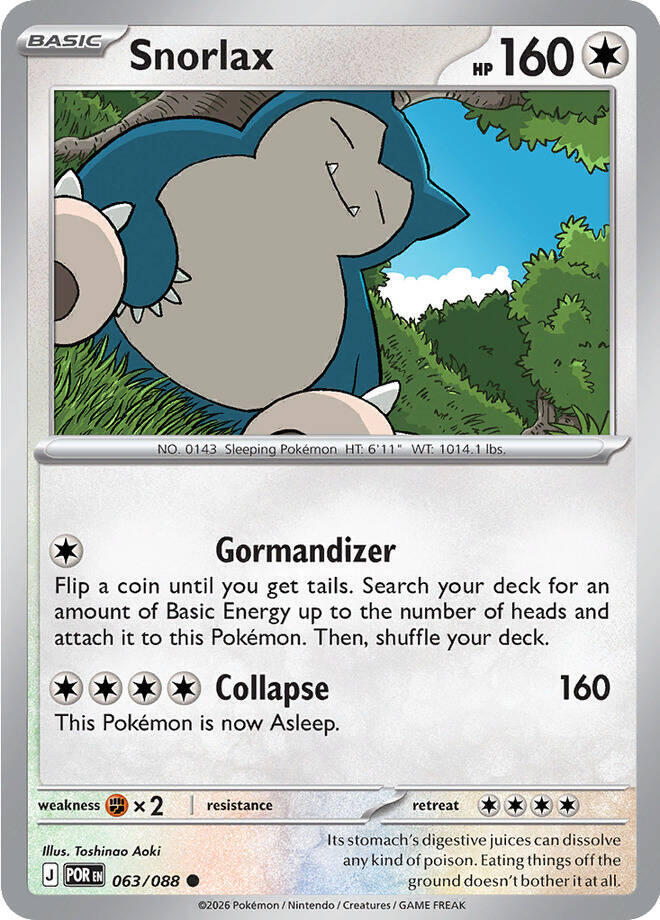 Snorlax #63 - Perfect Order